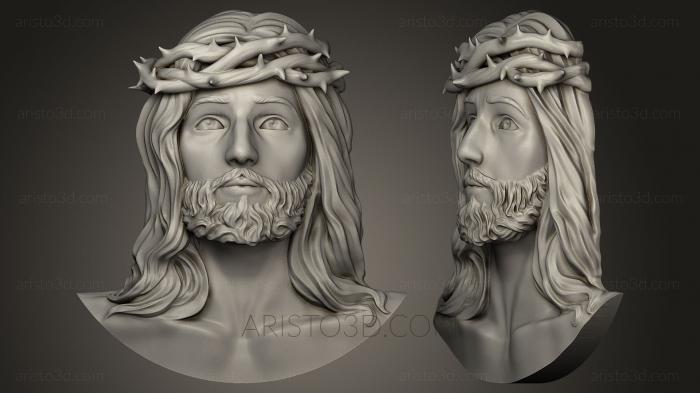 High reliefs and bas-reliefs, historical and religious (GRLFH_0048) 3D model for CNC machine